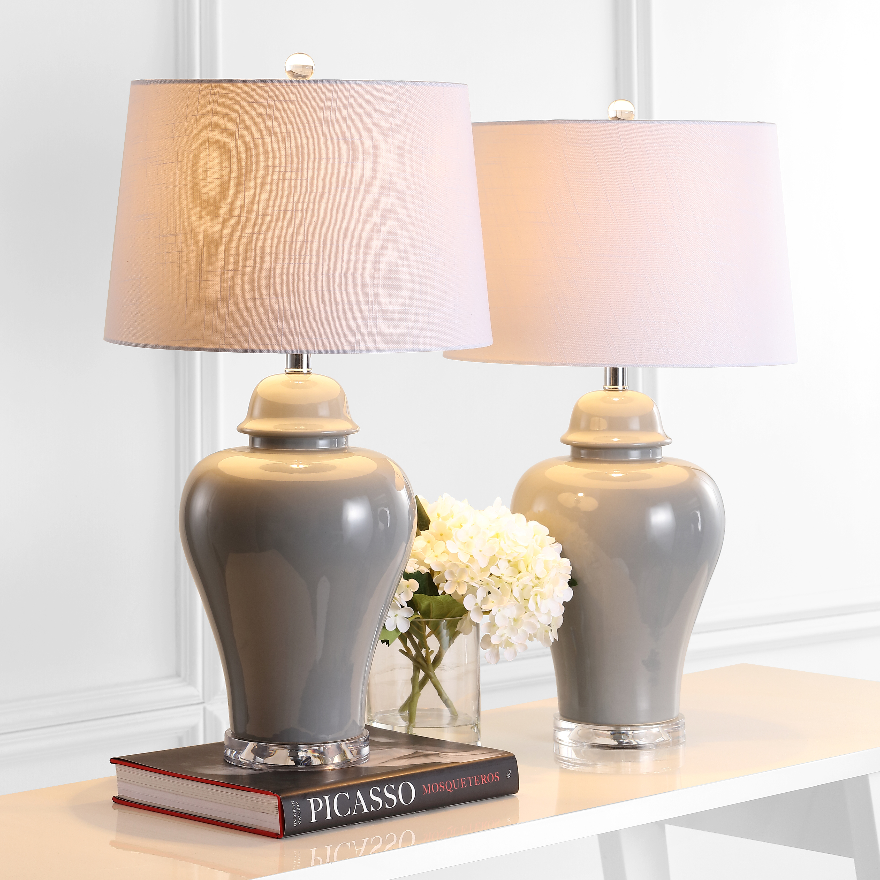JONATHAN Y Contemporary Winnie LED Table Lamp