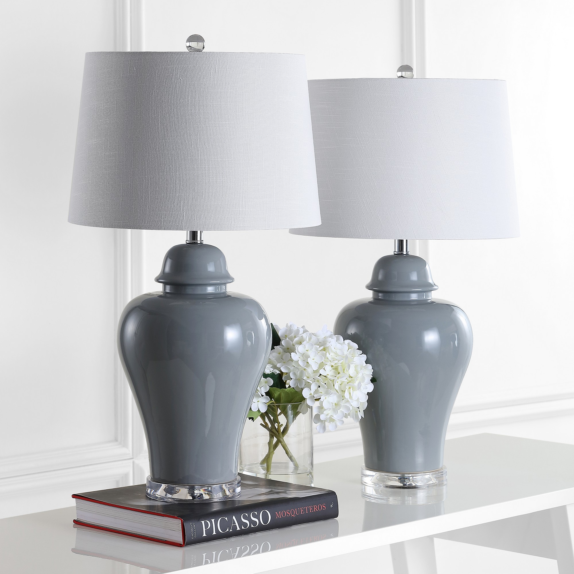 JONATHAN Y Contemporary Winnie LED Table Lamp