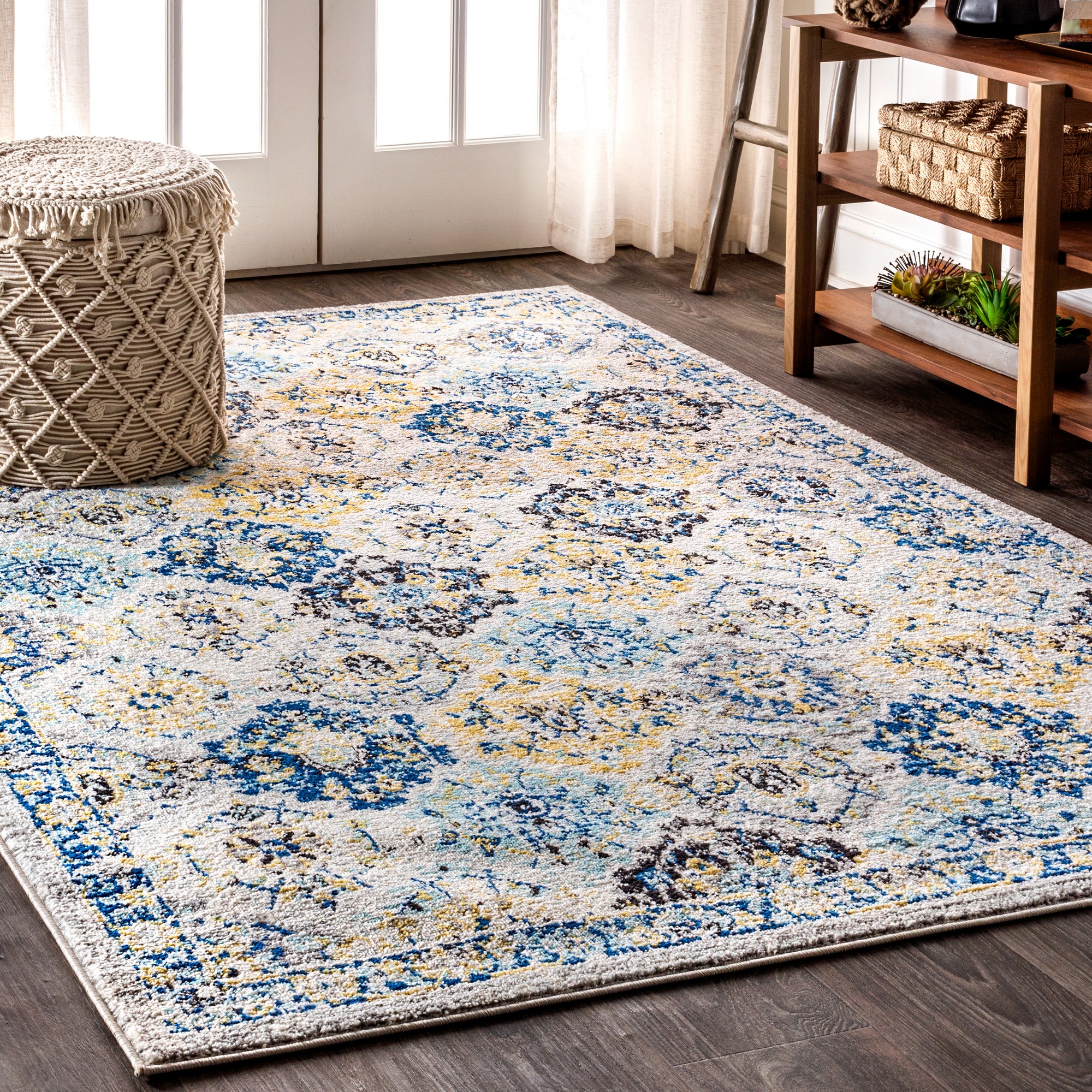 JONATHAN Y MDP205 Modern Boho Vintage Trellis, Transitional Area Rug - Picture 9 of 44