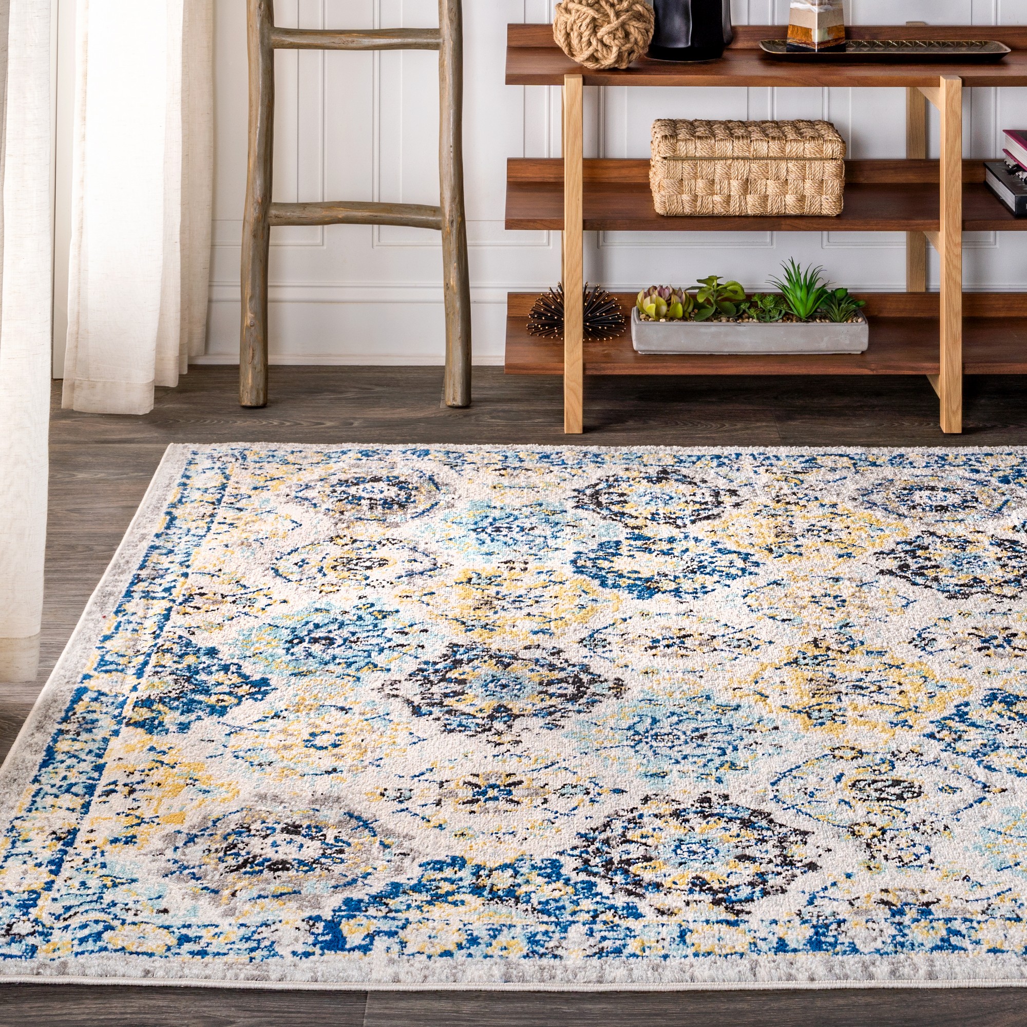 JONATHAN Y MDP205 Modern Boho Vintage Trellis, Transitional Area Rug - Picture 25 of 44
