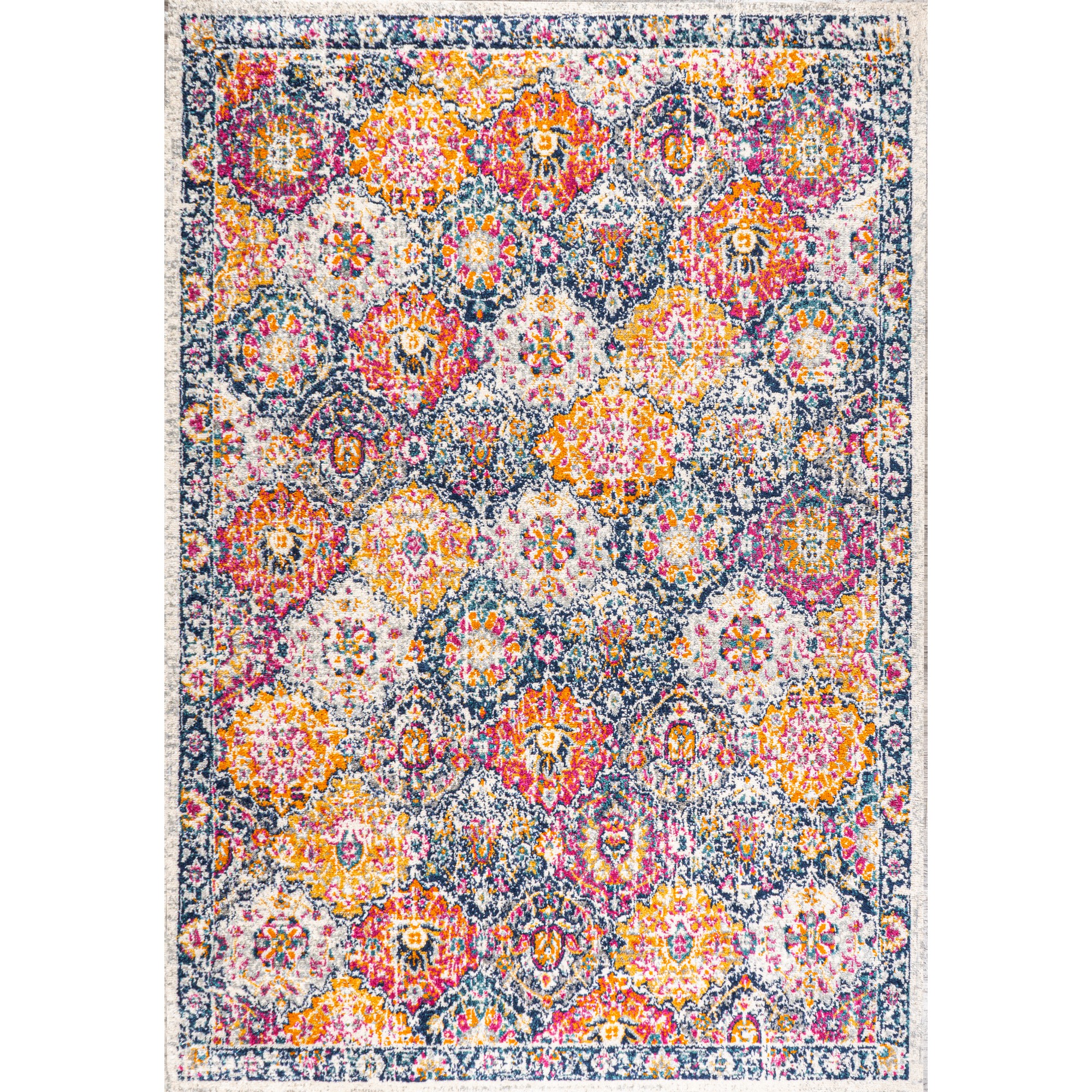 JONATHAN Y MDP205 Modern Boho Vintage Trellis, Transitional Area Rug - Picture 34 of 44
