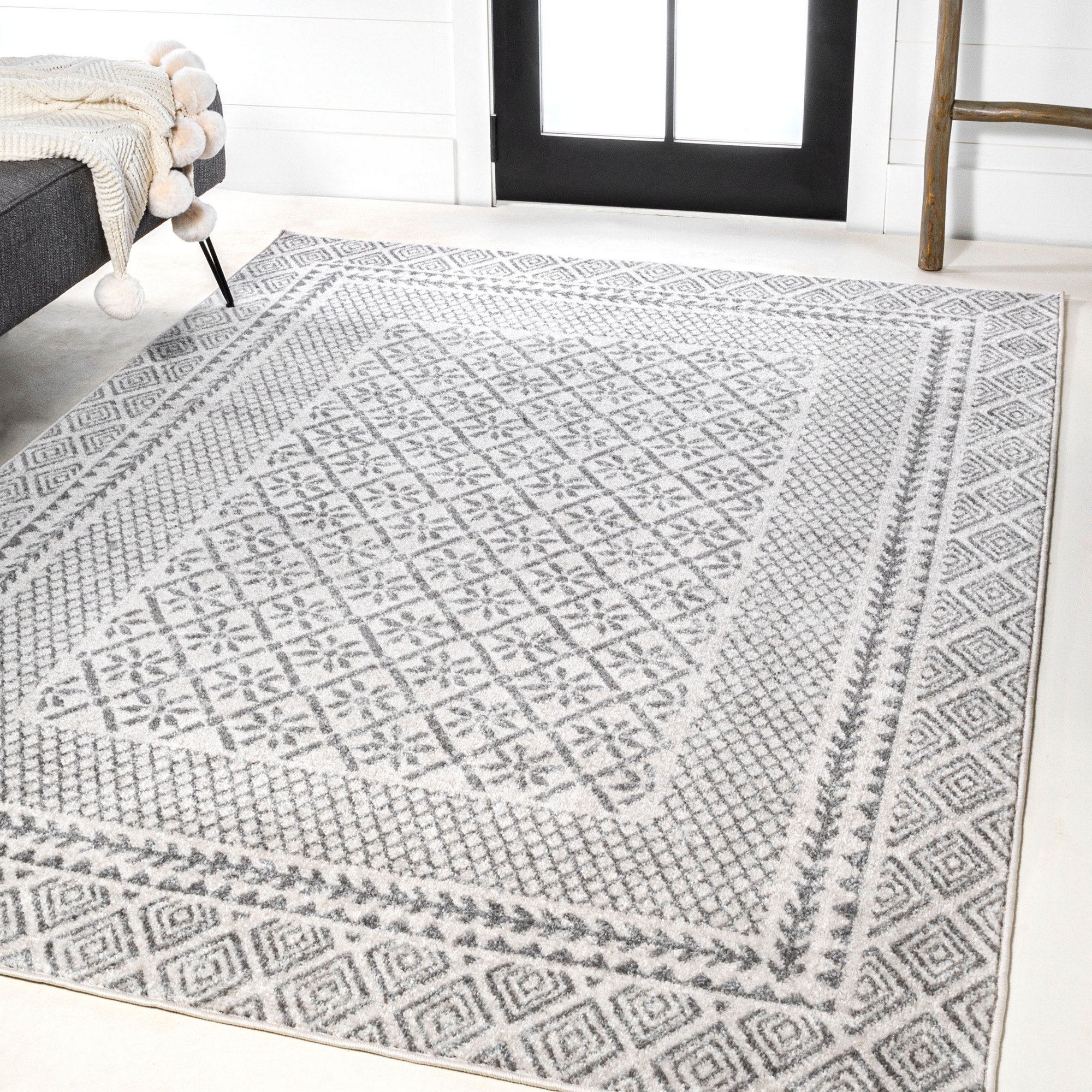 JONATHAN Y MOH107 Athens Modern Geometric Boho Rug, Casual, Classic Area Rug