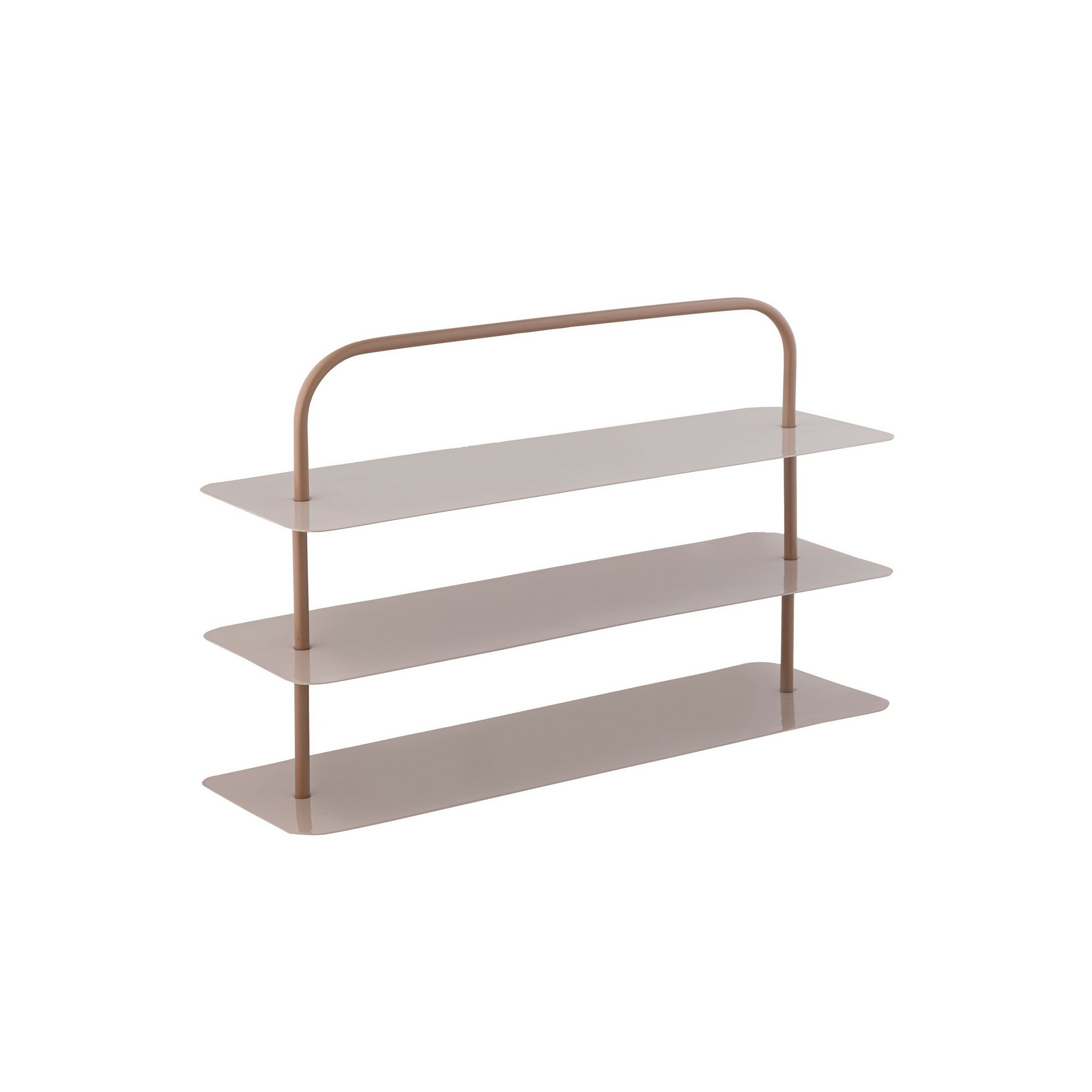 JONATHAN Y SRK1002 Minimalist 9-Pair 3-Tier Iron Thin Flat Plate Shoe Rack - Picture 18 of 45