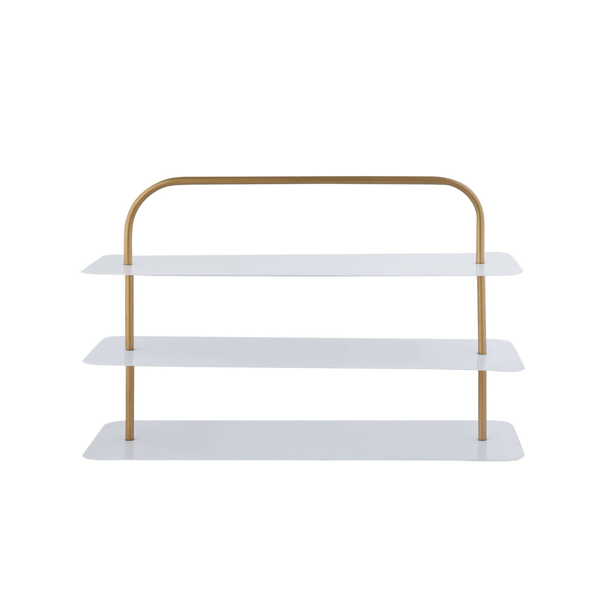JONATHAN Y SRK1002 Minimalist 9-Pair 3-Tier Iron Thin Flat Plate Shoe Rack - Picture 42 of 45